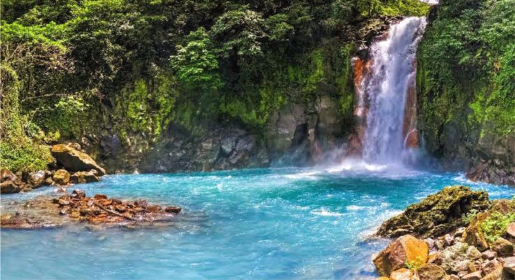 Waterfall in Liberia 