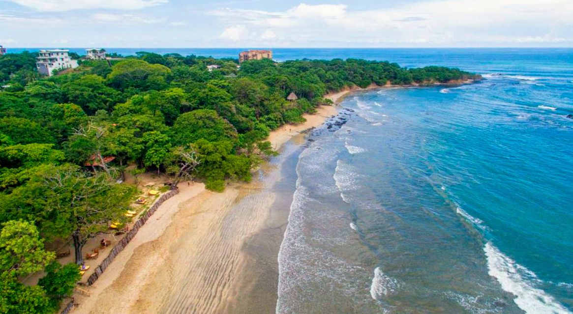 Tamarindo beach in costa rica